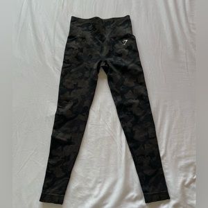 Gymshark XS Camo Leggings
